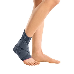 Бандаж голеностопный Medi Levamed active серый (на правую ногу, IV)